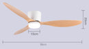 Jazian | Lighted Ceiling Fan