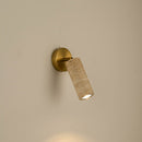 Solvane | Travertine Wall Light