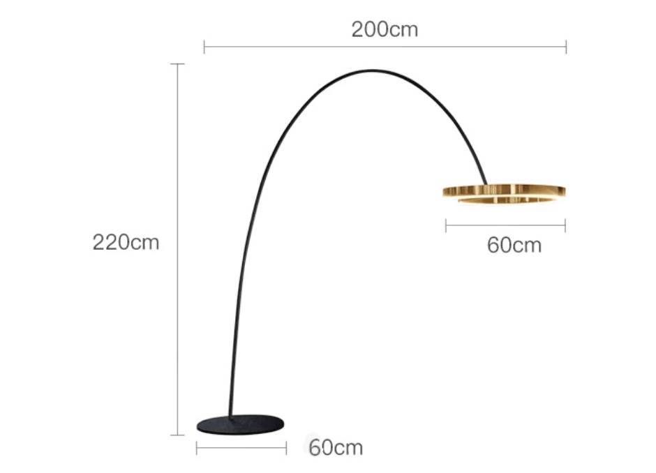 Ervi | Modern Floor Lamp - Detail View #2 | HomeCartel