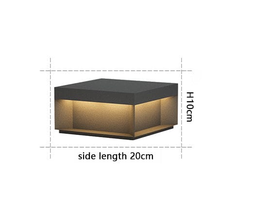 Zacarias | Outdoor Pillar Lamp