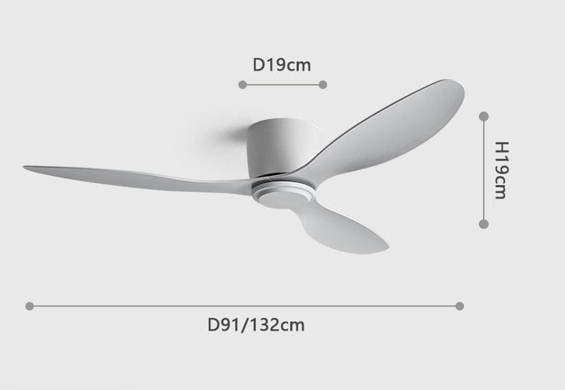 Santuzza | Three Blade Ceiling Fan - Home Cartel ®