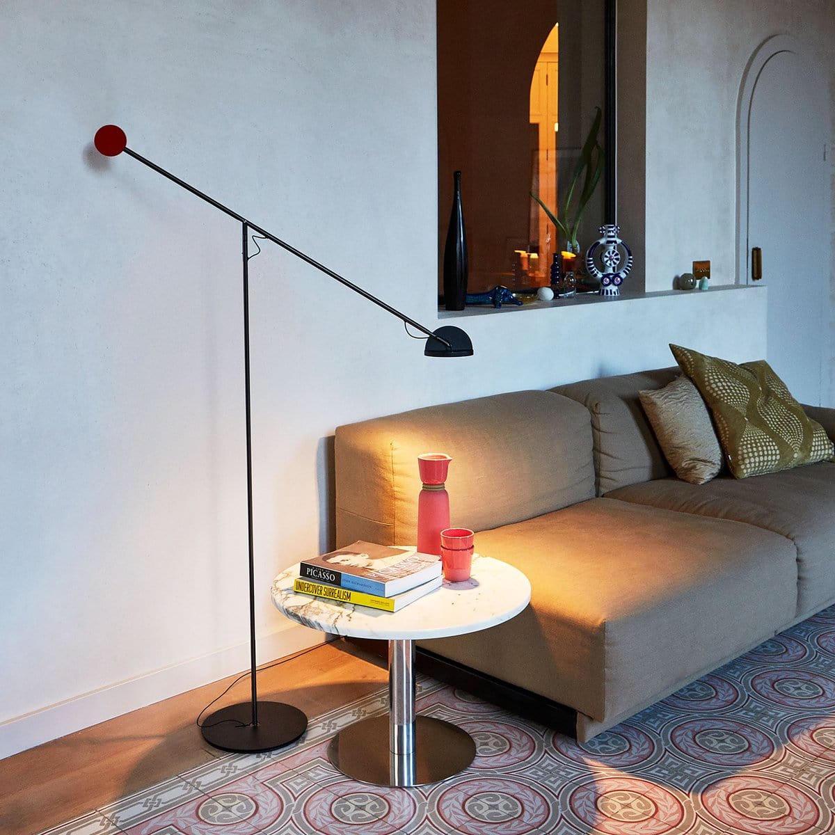 Alecto | Modern LED Floor Lamp - Detail View #3 | HomeCartel