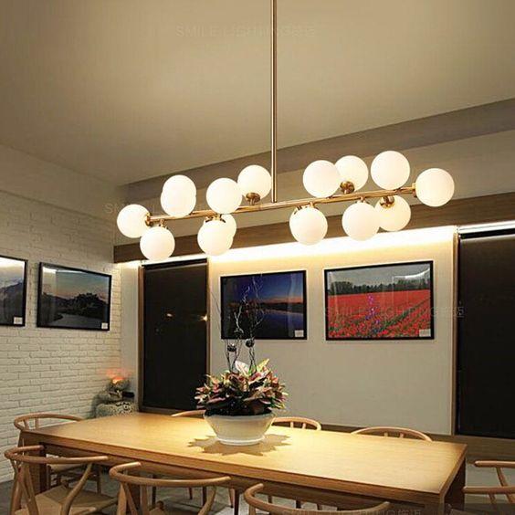 Thilly | Frosted Ball Chandelier - Home Cartel ®