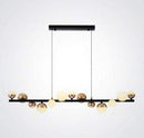 Iver 150 | Metal Finish with Glass Chandelier