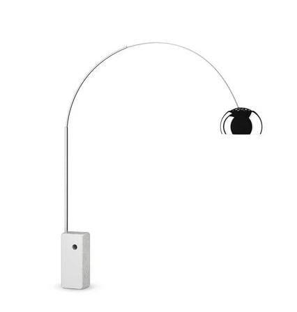 Amaya | Modern Floor Lamp with Marble Base - Home Cartel ®