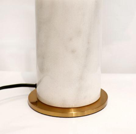 Ursuline | Modern Table Lamp with Marble Base - Home Cartel ®