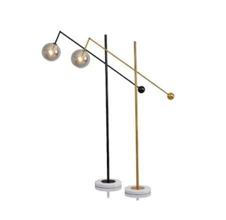 Beck | Modern Floor Lamp with Marble Base - Home Cartel ®
