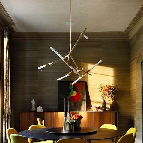 Vita 10 | Frosted Glass Chandelier - Home Cartel ®