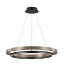 Esbjorn | Wooden Walnut LED Chandelier