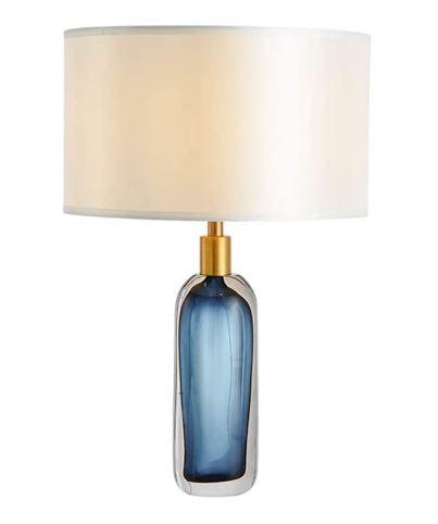 Theodora | Glass Table Lamp with Shade