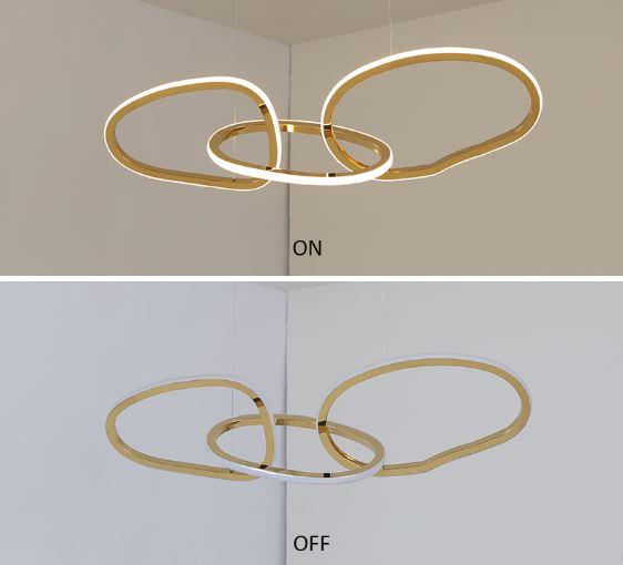 Eiliv 3 | Modern LED Chandelier - Home Cartel ®