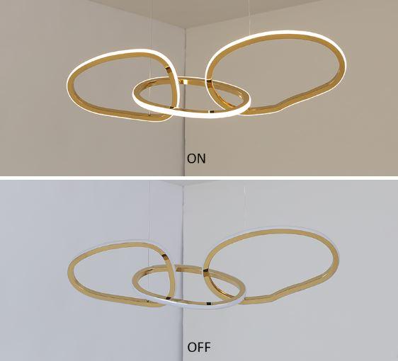 Eiliv 3 | Modern LED Chandelier