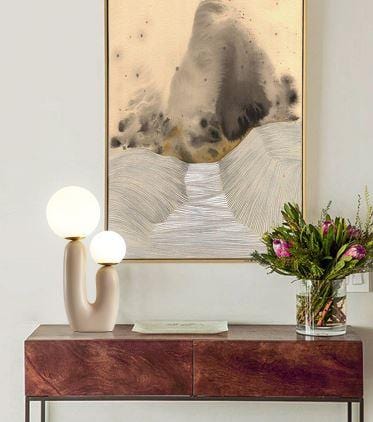 Yareli | Scandi Table Lamp - Detail View #2 | HomeCartel