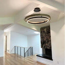 Esbjorn | Wooden Walnut LED Chandelier