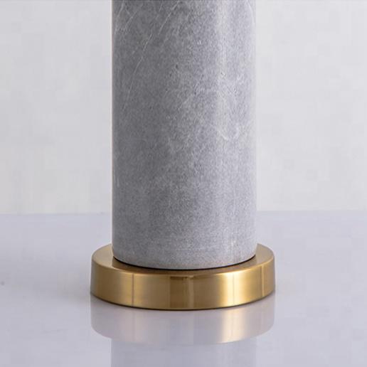 Gwen | Marble Table Lamp with Shade - Home Cartel ®