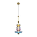 Calitrix Deux | Modern Glass Pendant Light