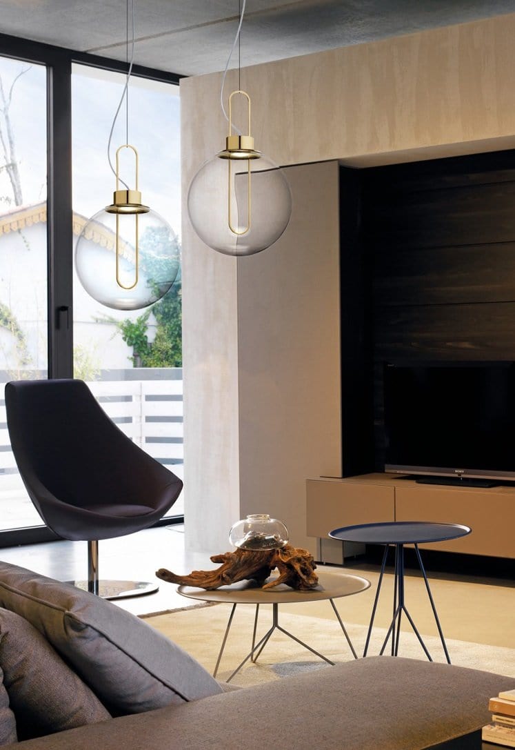 Karr | Modern Glass LED Pendant Light - Home Cartel ®