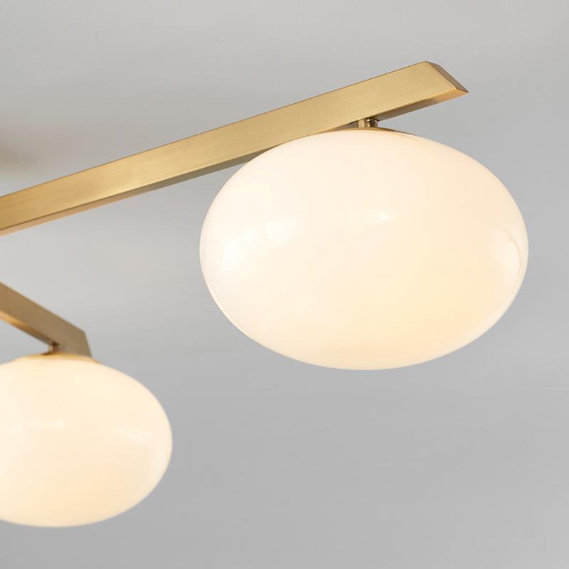 Kaiya 6 | Modern Gold Ceiling Mounted Light - Home Cartel ®