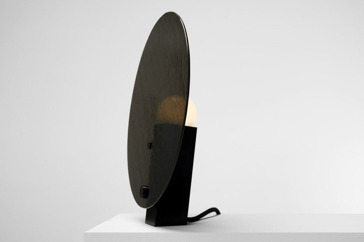 Livia | Glass & Iron Modern Table Lamp - Home Cartel ®
