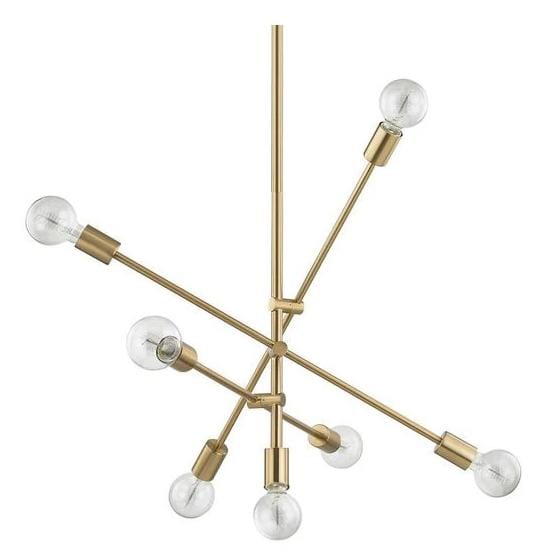 Helga 7 | Gold Modern Mobile Chandelier - Home Cartel ®