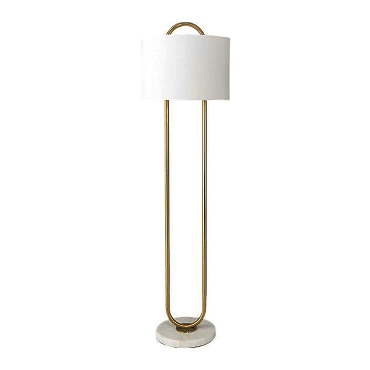 Karlie | Marble Base Floor Lamp - Home Cartel ®