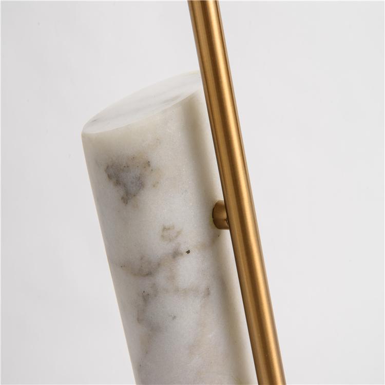Tori | Modern Floor Lamp with Marble Base - Home Cartel ®