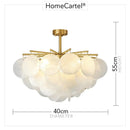 Astrid | Round (Glass) Fringe Chandelier - Home Cartel ®