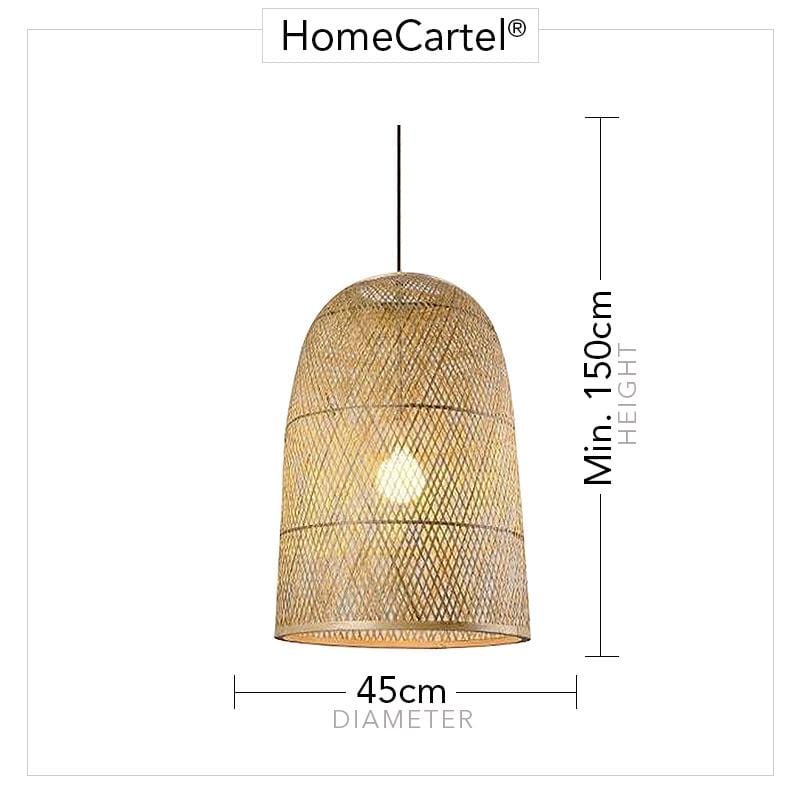 Uluwatu | Boho Rattan Soliya Lamp - Home Cartel ®