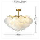 Astrid | Round (Glass) Fringe Chandelier - Home Cartel ®