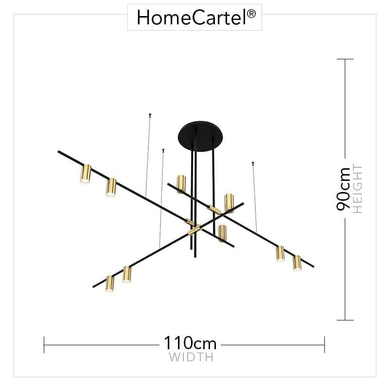 Agatta 9 | Modern Chandelier - Home Cartel ®