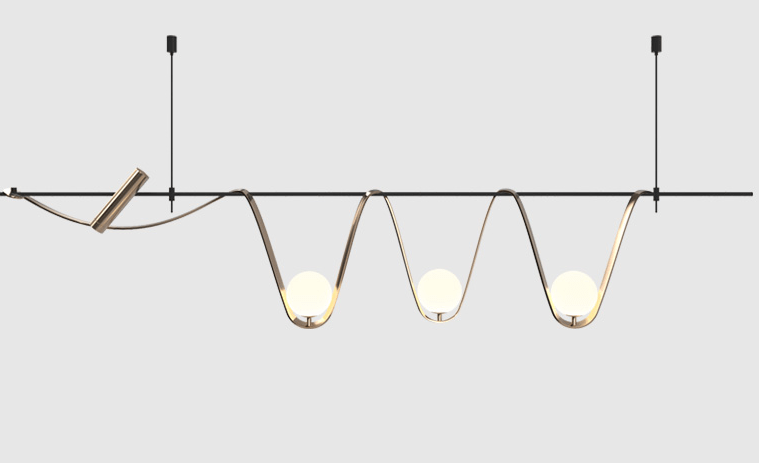 Illuma | Modern Chandelier - Detail View #4 | HomeCartel