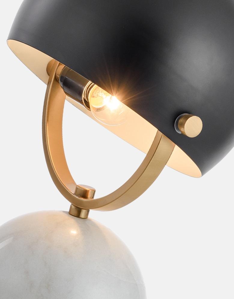 Dalancey | Modern Table Lamp with Marble Base - Home Cartel ®