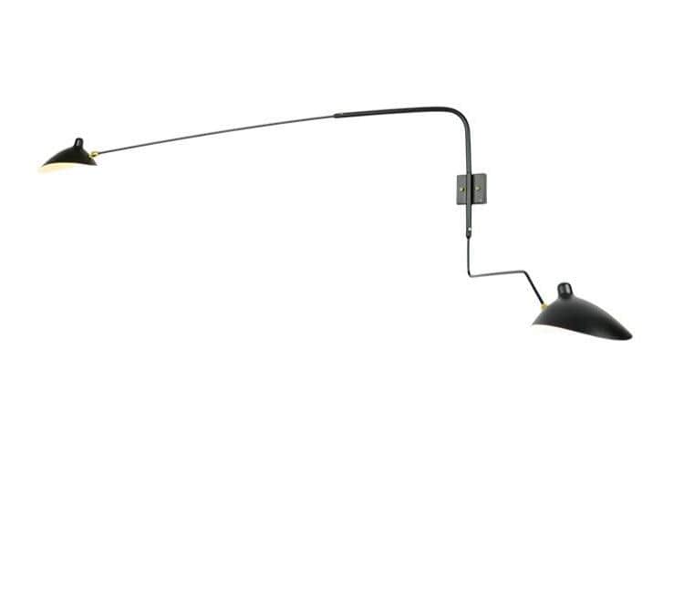 Hagar Double | Mid-Century Wall Sconce - Home Cartel ®