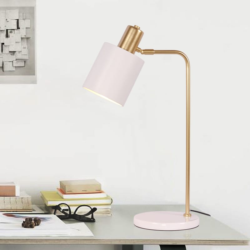 Riley | White x Marble Base Table Lamp - Home Cartel ®