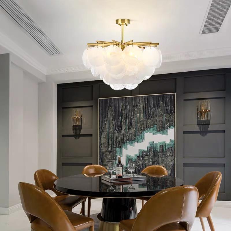 Astrid | Round (Glass) Fringe Chandelier - Home Cartel ®