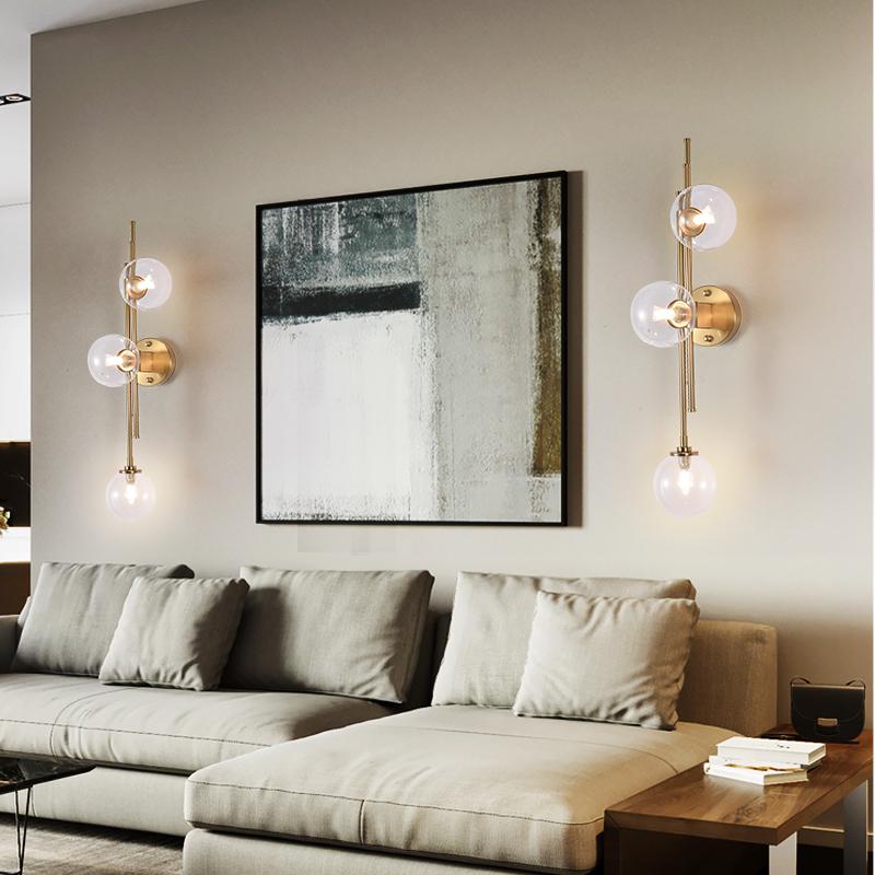 Roslin Deux | Clear Glass Wall Lamp - Home Cartel ®