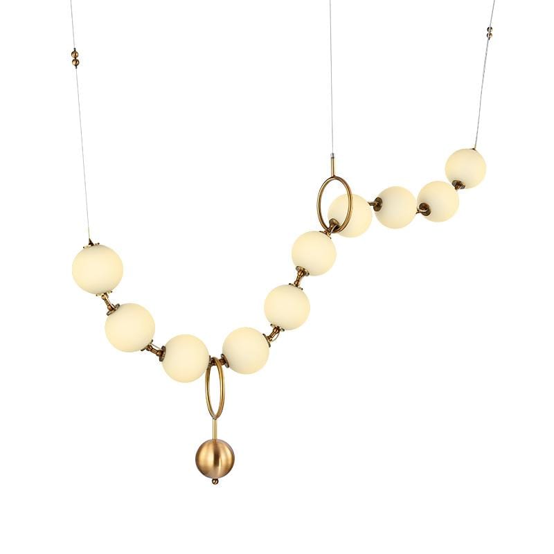 Iris | Frosted Ball Chandelier - Home Cartel ®
