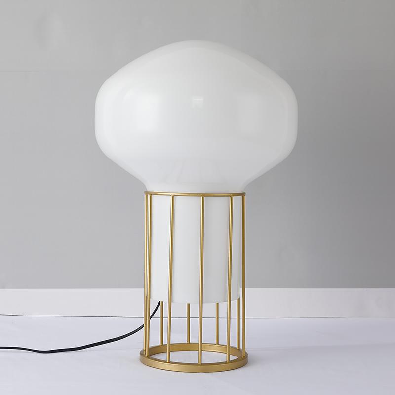Brynjar Une | Frosted Glass Table Lamp - Home Cartel ®