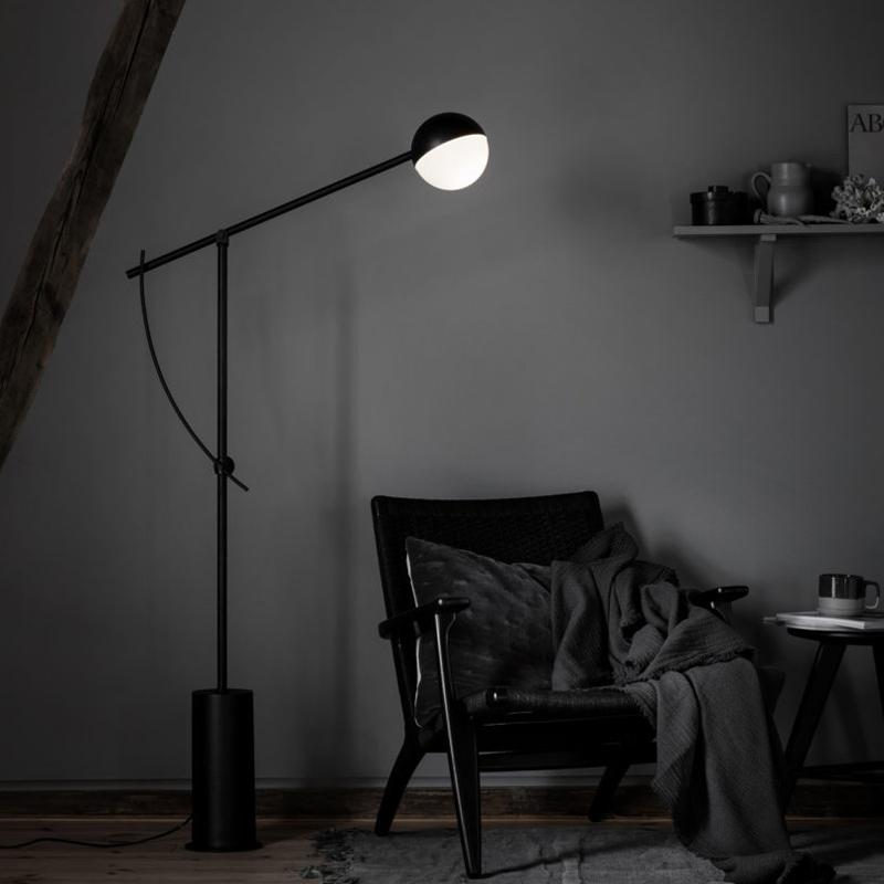 Paley | Marble Base Floor Lamp - Home Cartel ®