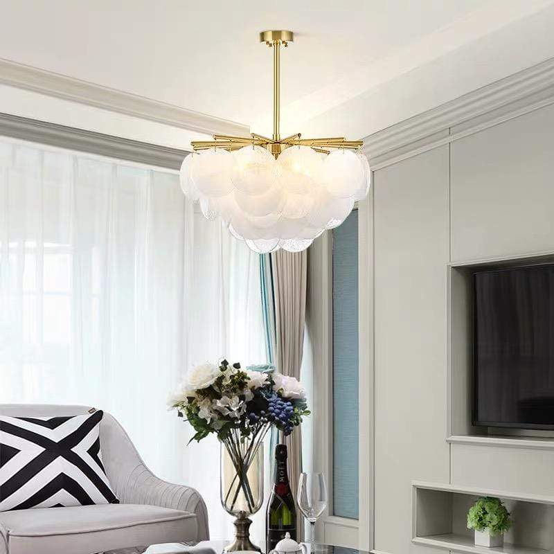 Astrid | Round (Glass) Fringe Chandelier - Home Cartel ®
