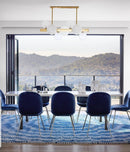 Mina 7 | Brass Modern Chandelier - Home Cartel ®