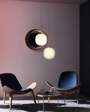 Odense | Brass x Glass Pendant Light - Home Cartel ®