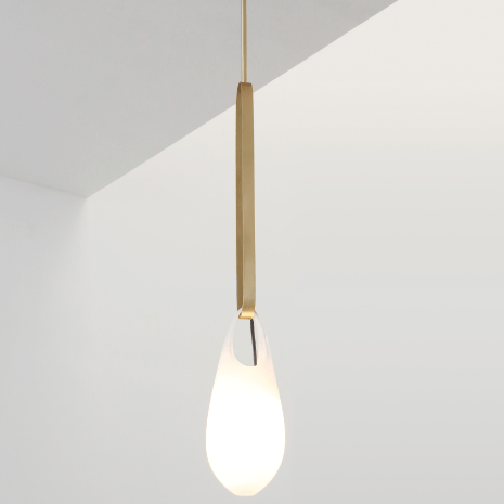 Lacrima | Modern Belted Glass Pendant Light - Home Cartel ®