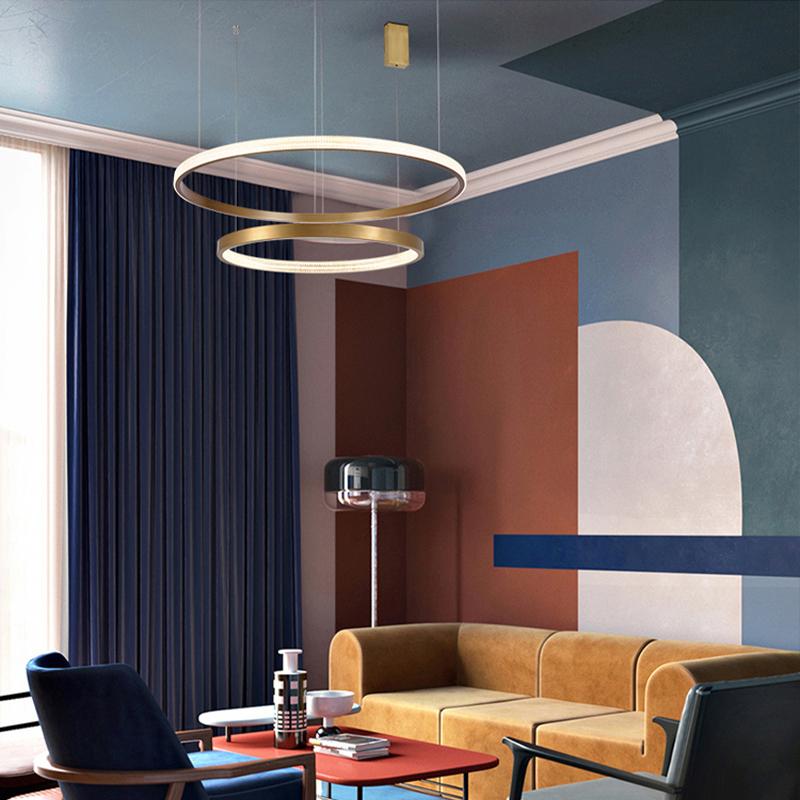 Hera Deux | Modern LED Chandelier with Crystal Details - Home Cartel ®