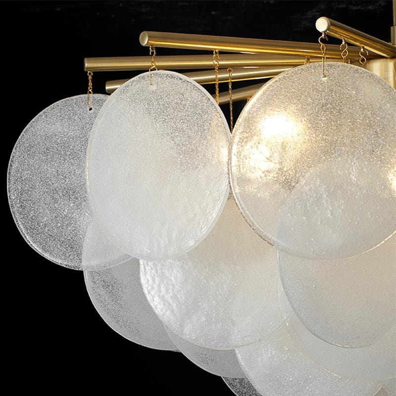Astrid | Round (Glass) Fringe Chandelier - Home Cartel ®