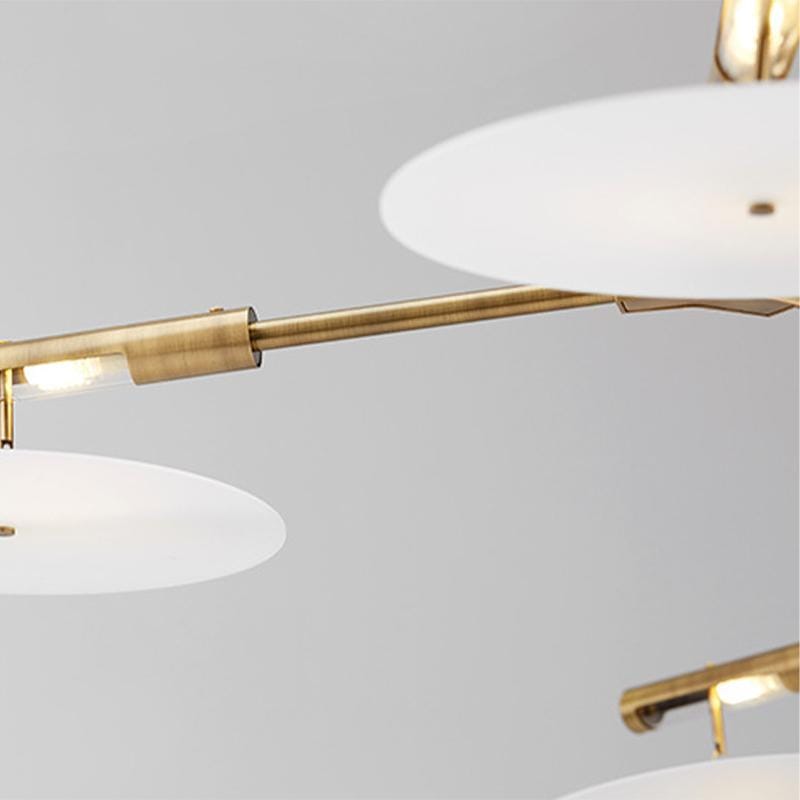 Ingrid 9 | Modern Branching Disc Chandelier - Home Cartel ®