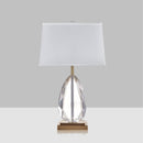 Kristinn | Bevelled Glass Base Table Lamp