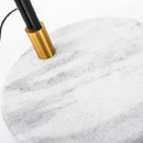 Signy | Modern Shade with Marble Base Floor Lamp