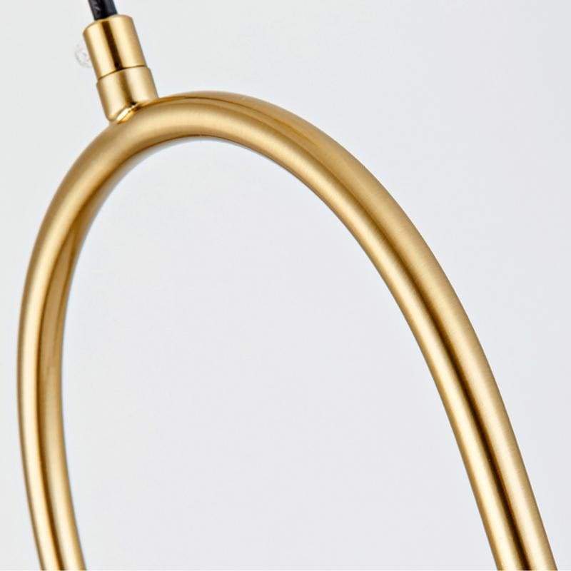Tio | Brass and Frosted Glass Pendant Light - Home Cartel ®