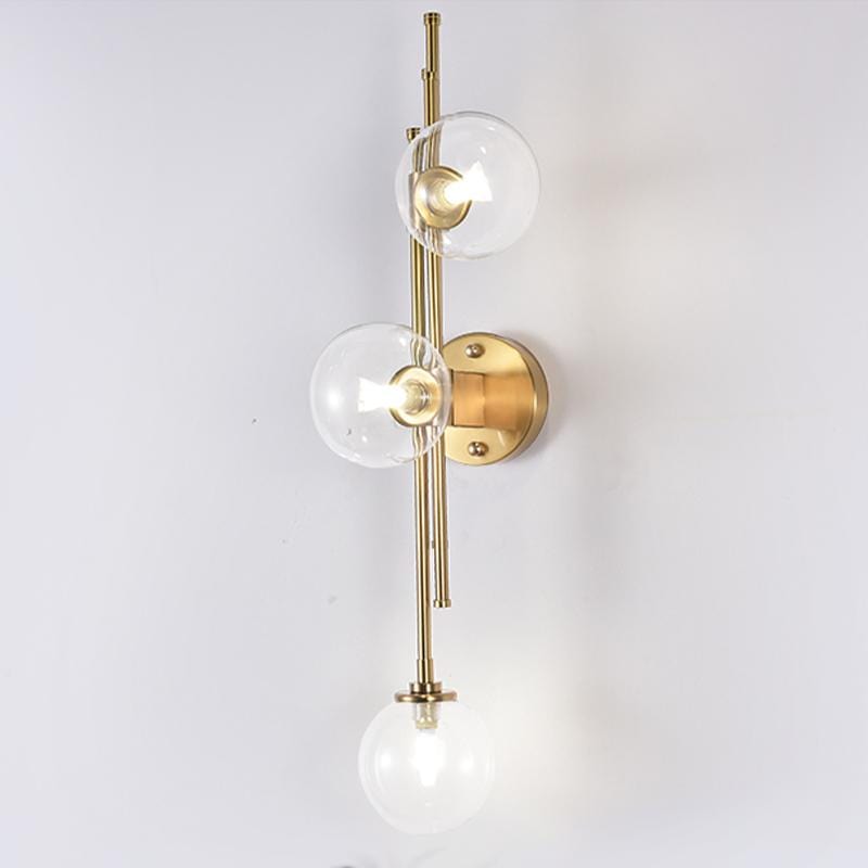 Roslin Deux | Clear Glass Wall Lamp - Home Cartel ®
